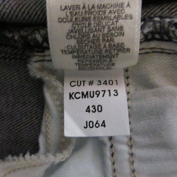 DKNY Boot Cut Regular Fit Soho Denim Jeans Sz 8 Wide Leg Flared Flap Pockets NWT - Picture 9 of 16